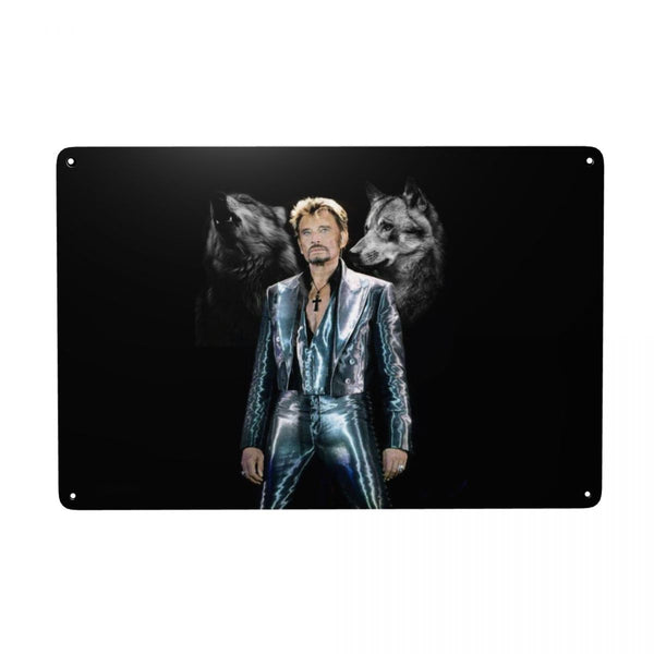 Plaque décorative Johnny Hallyday #5 | Johnny Hallyday Fanclub