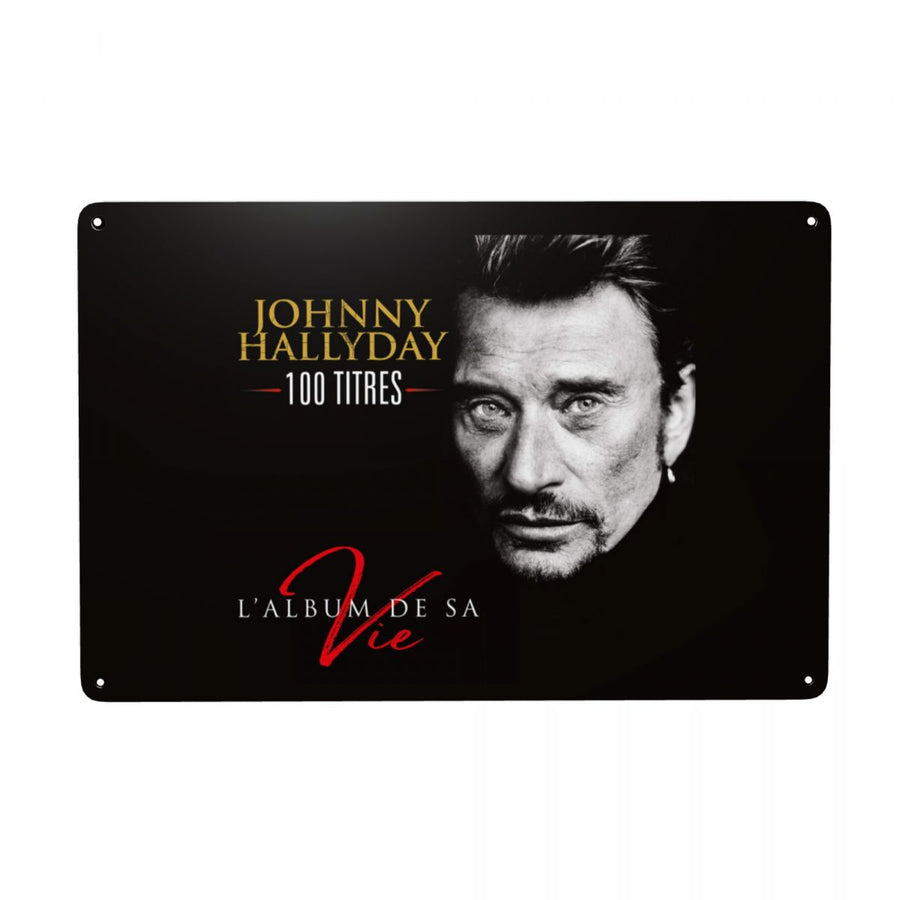 Plaque Johnny Hallyday 9 Johnny Hallyday Fanclub