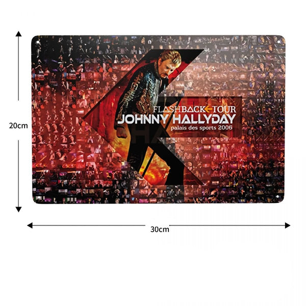 Plaque Johnny Hallyday #9 | Johnny Hallyday Fanclub