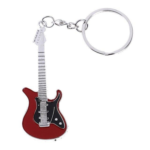 Porte-clés Guitare électrique - Un porte-clés guitare électrique