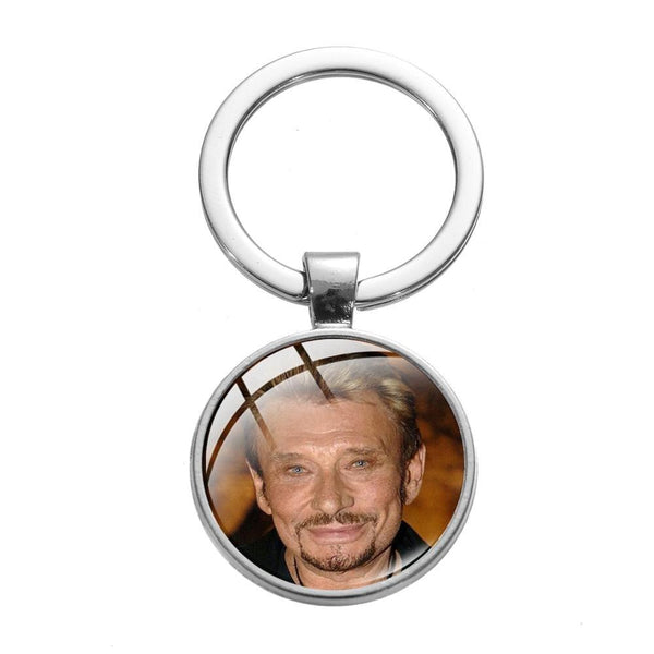 Porte-clé photo Johnny Hallyday 16 modèles | Johnny Hallyday Fanclub