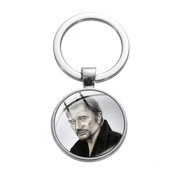 Porte-clé photo Johnny Hallyday 16 modèles | Johnny Hallyday Fanclub