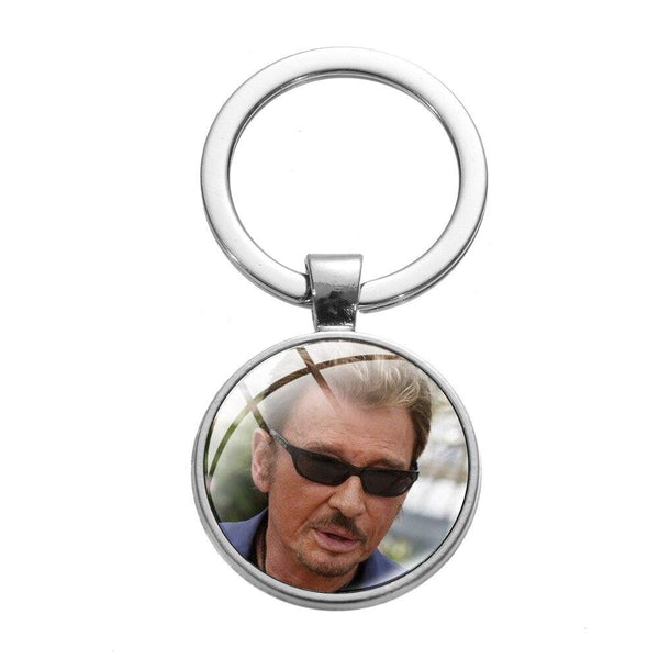 Porte-clé photo Johnny Hallyday 16 modèles | Johnny Hallyday Fanclub