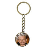 Porte-clé photo Johnny Hallyday + chaîne 16 modèles | Johnny Hallyday Fanclub