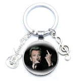 Porte-clé photo Johnny Hallyday - Rockeur 16 modèles | Johnny Hallyday Fanclub