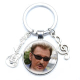 Porte-clé photo Johnny Hallyday - Rockeur 16 modèles | Johnny Hallyday Fanclub