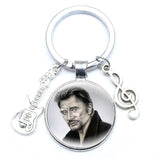 Porte-clé photo Johnny Hallyday - Rockeur 16 modèles | Johnny Hallyday Fanclub