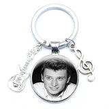 Porte-clé photo Johnny Hallyday - Rockeur 16 modèles | Johnny Hallyday Fanclub