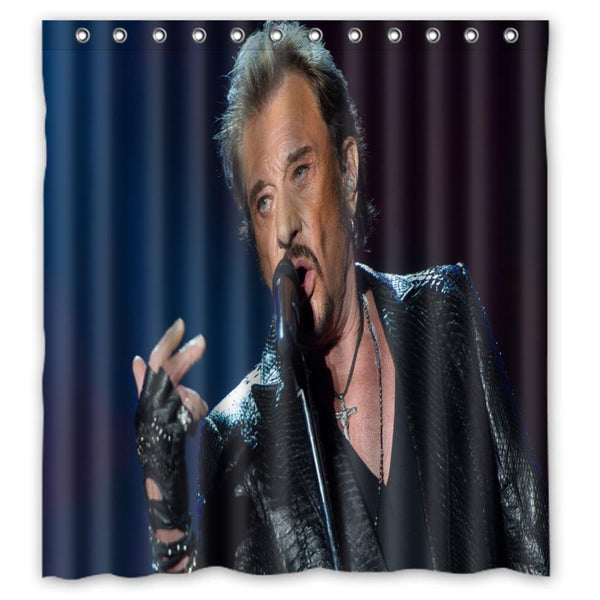 Rideau de douche Johnny Hallyday #1 | Johnny Hallyday Fanclub