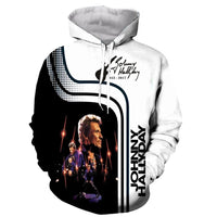 Sweat-shirt à capuche JOHNNY HALLYDAY #18 | Johnny Hallyday Fanclub