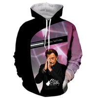 Sweat-shirt à capuche JOHNNY HALLYDAY #2 | Johnny Hallyday Fanclub