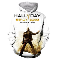 Sweat-shirt à capuche JOHNNY HALLYDAY Bercy #2 | Johnny Hallyday Fanclub