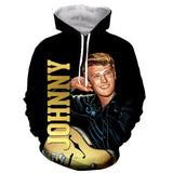 Sweat-shirt à capuche JOHNNY HALLYDAY L'idole des jeunes | Johnny Hallyday Fanclub