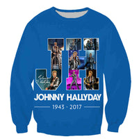 Sweat-shirt JH #3 - 10 couleurs | Johnny Hallyday Fanclub