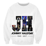 Sweat-shirt JH #4 - 10 couleurs | Johnny Hallyday Fanclub