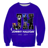 Sweat-shirt JH #4 - 10 couleurs | Johnny Hallyday Fanclub