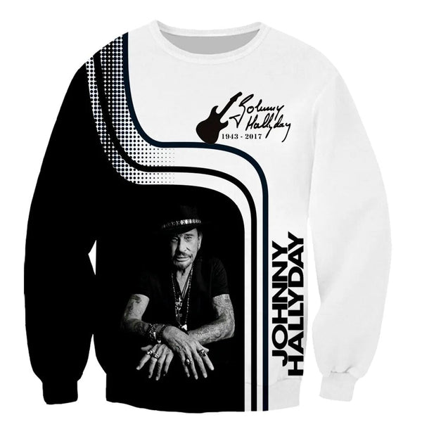 Sweat-shirt JOHNNY HALLYDAY #16 | Johnny Hallyday Fanclub