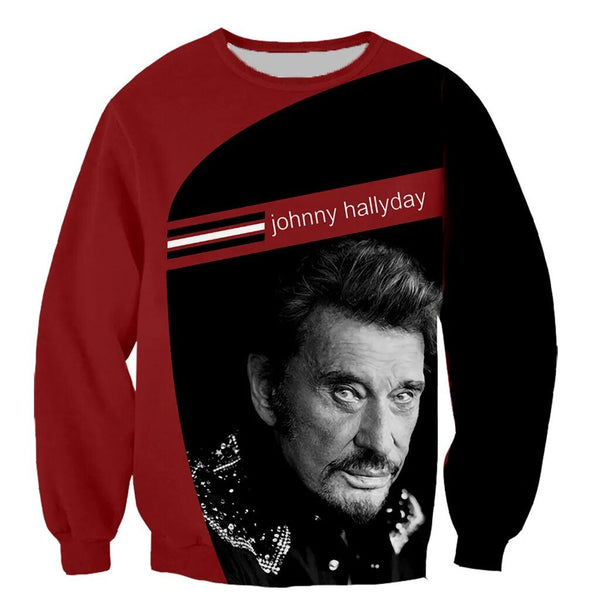 Sweat-shirt JOHNNY HALLYDAY #17 | Johnny Hallyday Fanclub