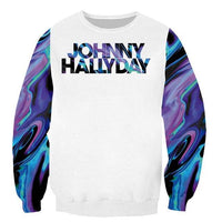 Sweat-shirt JOHNNY HALLYDAY Imprimé #7 | Johnny Hallyday Fanclub