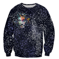 Sweat-shirt JOHNNY HALLYDAY Star | Johnny Hallyday Fanclub