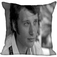 Taie d'oreiller carrée Johnny Hallyday 26 modèles | Johnny Hallyday Fanclub