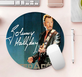 Tapis de souris Johnny Hallyday 5 modèles - Circulaire | Johnny Hallyday Fanclub
