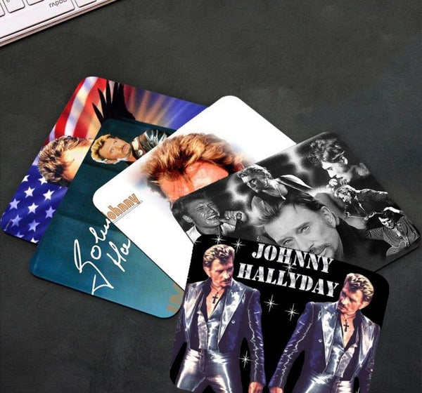 Tapis de souris Johnny Hallyday 5 modèles - Rectangulaire | Johnny Hallyday Fanclub