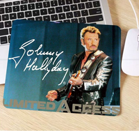 Tapis de souris Johnny Hallyday 5 modèles - Rectangulaire | Johnny Hallyday Fanclub