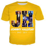 Tee-shirt JH #2 - 10 couleurs | Johnny Hallyday Fanclub