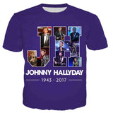 Tee-shirt JH #2 - 10 couleurs | Johnny Hallyday Fanclub