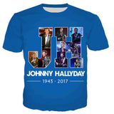 Tee-shirt JH #2 - 10 couleurs | Johnny Hallyday Fanclub