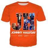 Tee-shirt JH #2 - 10 couleurs | Johnny Hallyday Fanclub