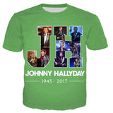 Tee-shirt JH #2 - 10 couleurs | Johnny Hallyday Fanclub