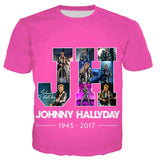 Tee-shirt JH #3 - 10 couleurs | Johnny Hallyday Fanclub