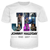 Tee-shirt JH #3 - 10 couleurs | Johnny Hallyday Fanclub