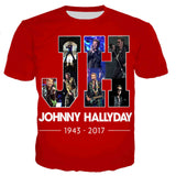 Tee-shirt JH #4 - 10 couleurs | Johnny Hallyday Fanclub