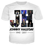 Tee-shirt JH #4 - 10 couleurs | Johnny Hallyday Fanclub