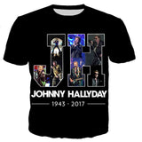 Tee-shirt JH #4 - 10 couleurs | Johnny Hallyday Fanclub