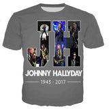 Tee-shirt JH #4 - 10 couleurs | Johnny Hallyday Fanclub