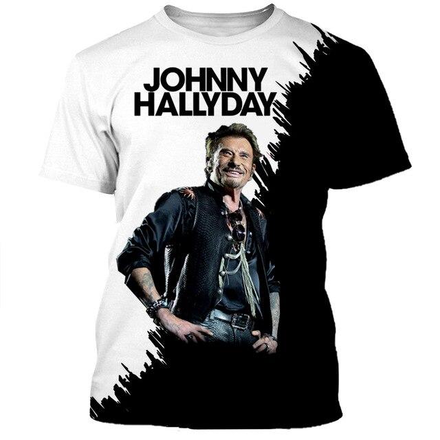 Teeshirt Johnny Hallyday 12 Johnny Hallyday