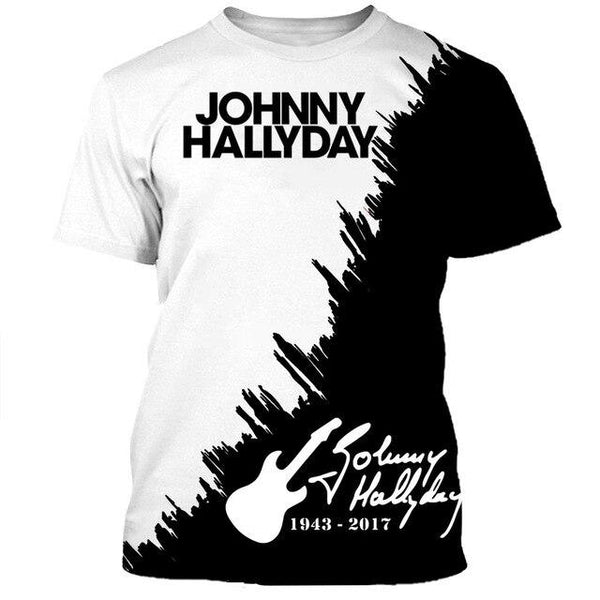 Tee-shirt Johnny Hallyday 1943-2017 #2 | Johnny Hallyday Fanclub