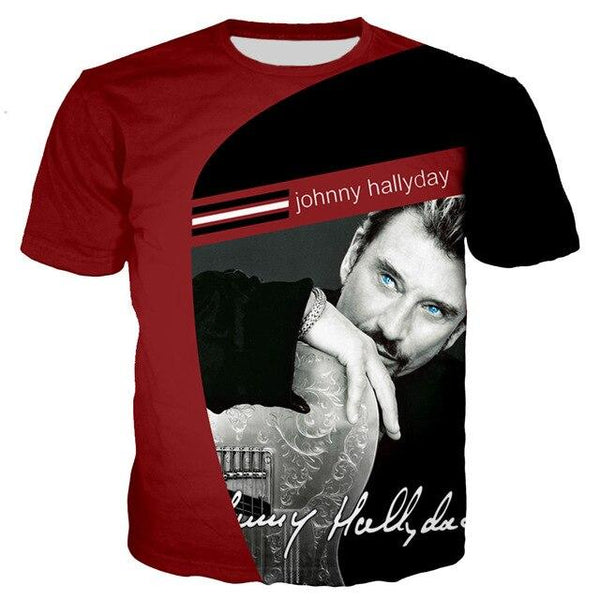 Tee-shirt Johnny Hallyday #2 | Johnny Hallyday Fanclub