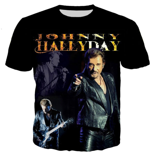 Tee-shirt Johnny Hallyday #22 | Johnny Hallyday Fanclub