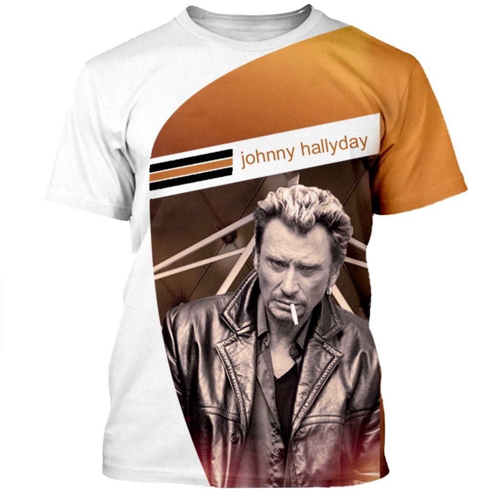 Teeshirt Johnny Hallyday 23 Johnny Hallyday