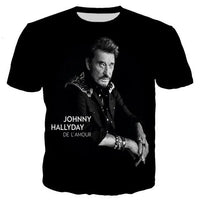 Tee-shirt Johnny Hallyday De l'amour | Johnny Hallyday Fanclub