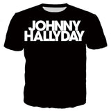 Tee-shirt Johnny Hallyday Imprimé #3 | Johnny Hallyday Fanclub