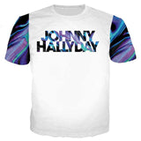 Tee-shirt Johnny Hallyday Imprimé #7 | Johnny Hallyday Fanclub