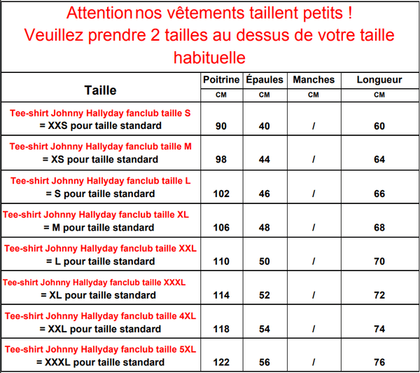 Tee-shirt Johnny Hallyday Meilleurs moments #1 | Johnny Hallyday Fanclub