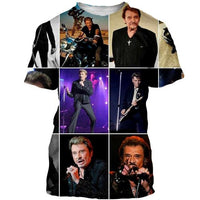 Tee-shirt Johnny Hallyday Meilleurs moments #3 | Johnny Hallyday Fanclub