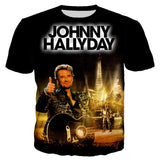 Tee-shirt Johnny Hallyday Paris | Johnny Hallyday Fanclub